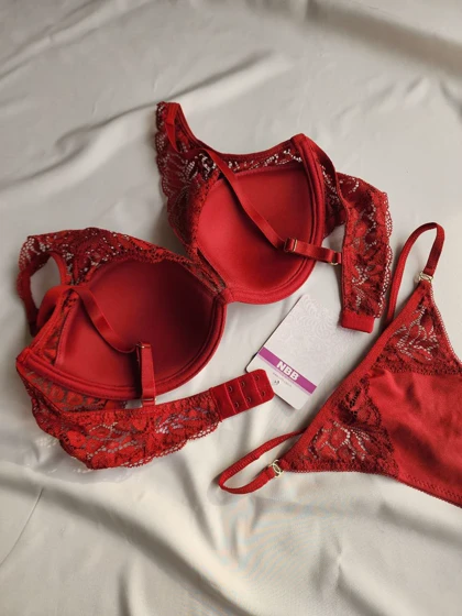 ست شورت و سوتین با ابرنازک فنردار NBB کد 4807