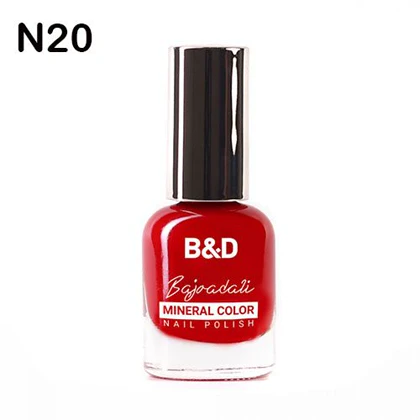 لاک ناخن بی اند دی B&D ساده سری N