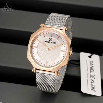 ساعت زنانه دنیل کلین بند حصیری Daniel Klein DK.1.12746.4