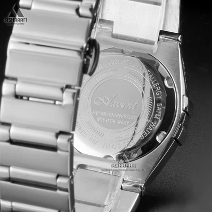 ساعت اکسنت صفحه مشکی Axcent AX160052S