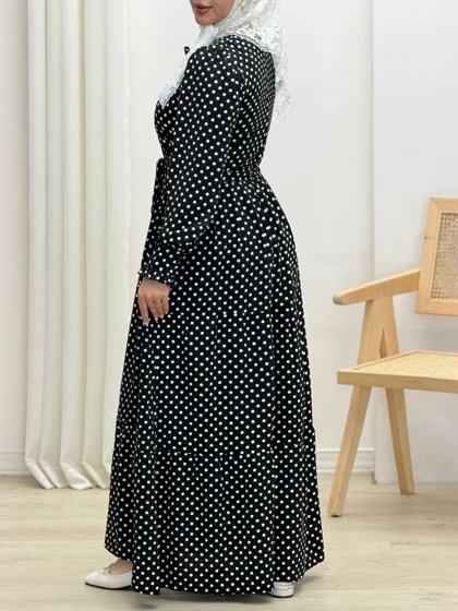 3357-پیراهن بلند پاریس