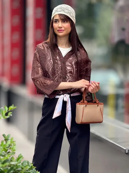 شومیز شیشه ای ریچل