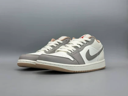 کتانی نایکی جردن1لو کالج گری/Nike Air Jordan1 low