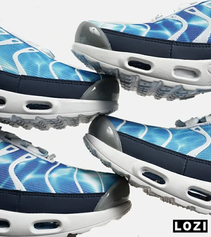 کفش کتانی مردانه و زنانه آبی سفید NIKE AirMax Plus TN Ultra مدل 6732