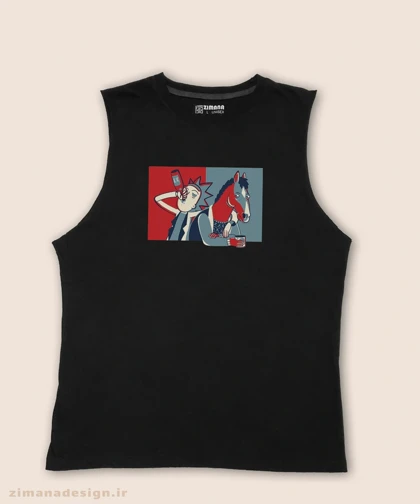 تاپ مردانه و زنانه طرح ریک اند مورتی کد 887