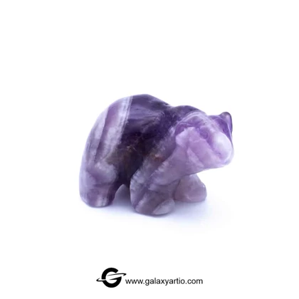 مجسمه تراش دست خرس آمیتست