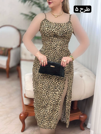 پیراهن نخی ماریا 2912