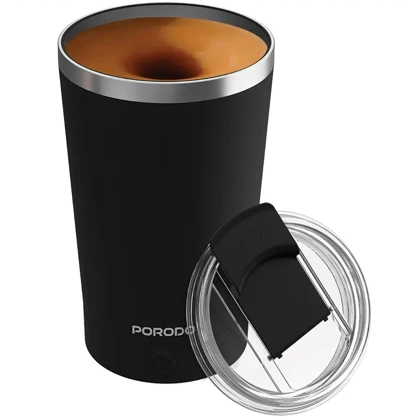 ماگ همزن دار شارژی پرودو Porodo مدل PDSSMHQ168BL ظرفیت 400 میلی لیتر