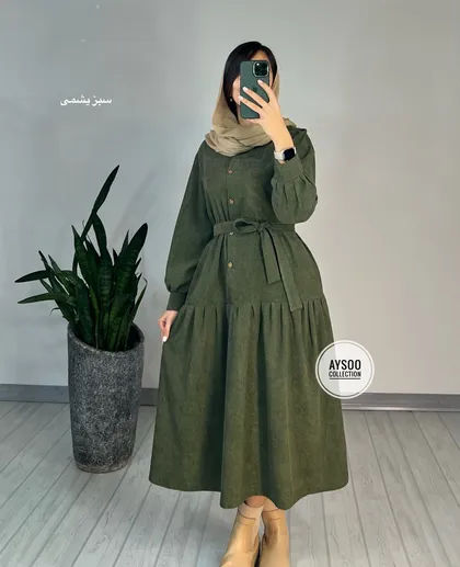 پیراهن مانتویی همتا
