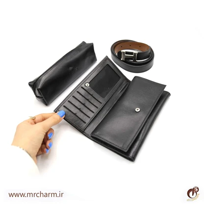 ست هدیه نفیس زنانه چرم mrc55240