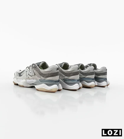 کفش کتانی تمام طوسی زیر سفید NEW BALANCE 9060