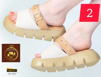 صندل و روفرشی لژدار زنانه تمام طبی 604-15