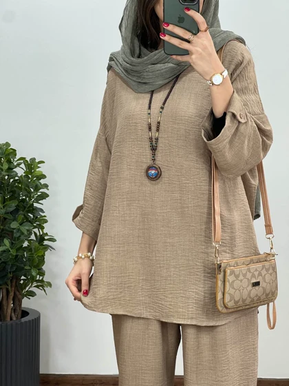 ست مانتو و شلوار ویوات 6(ایراد دار)