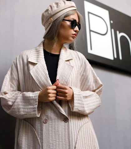 مانتو Pinki 1243 در چهار رنگ