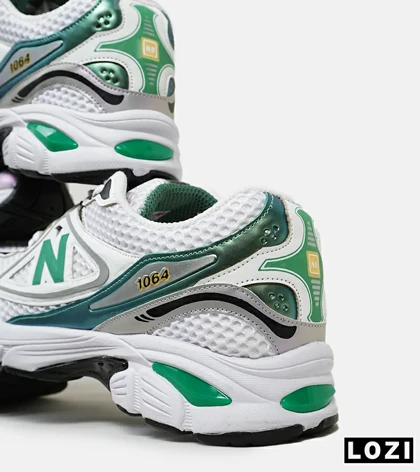 کفش کتانی مردانه و زنانه سفید سبز NEW BALANCE 1064 V.2 مدل 5672