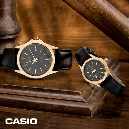 ست ساعت مردانه و زنانه Casio