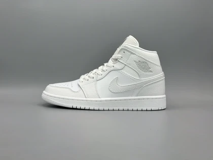 کتانی نایکی جردن1 سفید/Nike Air Jordan1 White