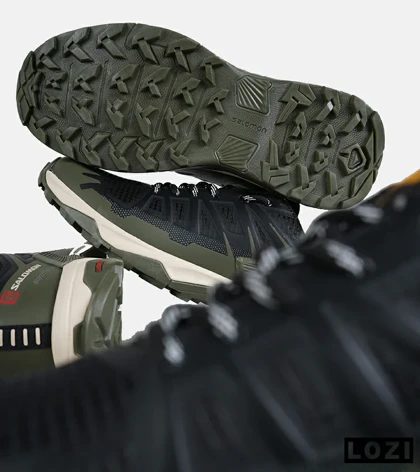 کفش کتانی مشکی سبز مردانه و زنانه Salomon XT-Slate Advanced مدل 7347