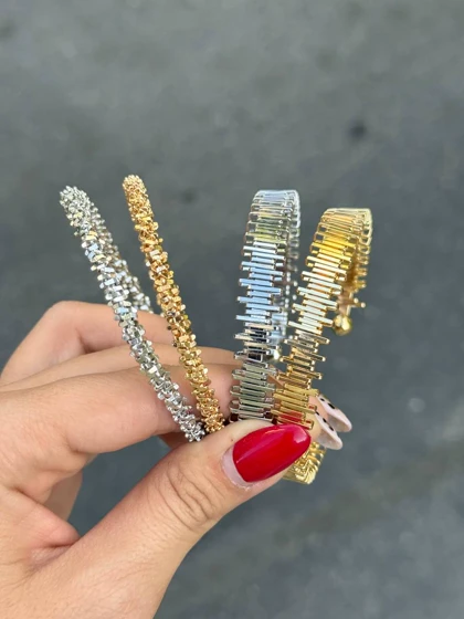 بنگل خاویاری و دالبوری استیل درجه یک