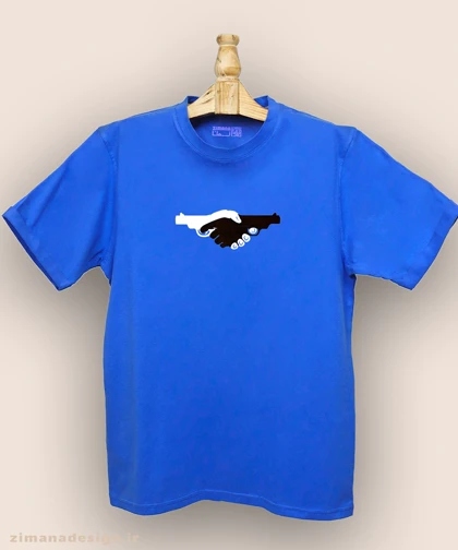 تیشرت مردانه و زنانه طرح دست به تفنگ کد 949