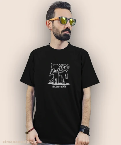 تیشرت مردانه و زنانه طرح رادیوهد کد 992