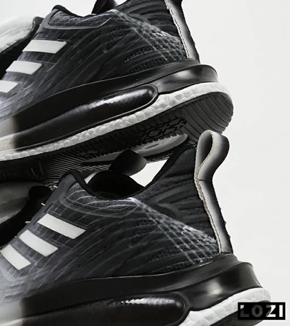کفش کتانی مردانه مشکی سفید ADIDAS Solar disk V2
