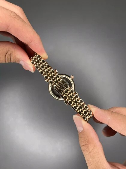 ساعت مچی امپریو آرمانی صفحه صدفی بند رزگلد Emporio Armani