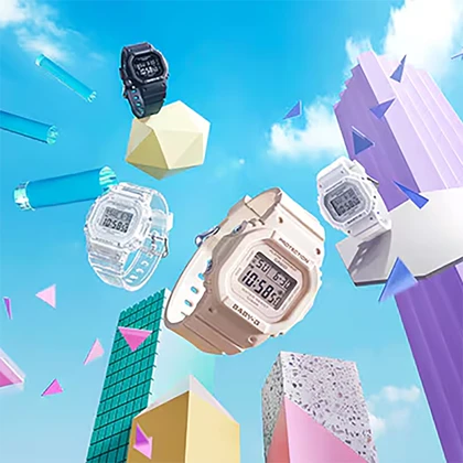 ساعت مچی زنانه کاسیو Casio مدل BABY-G BGD-10KH-7DR ضد آب
