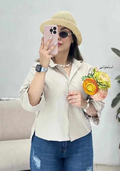 شومیز کراپی صدف
