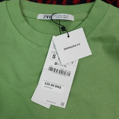 تیشرت مردانه اورسایز zara 🇹🇷