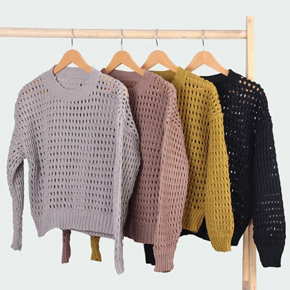 پیراهن بافت دو تیکه توری کد 0517