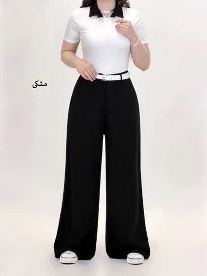 7141-شلوار بگ سیلورین