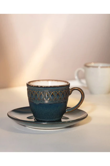 ست فنجان قهوه دو نفره Madame Coco مدل Antique