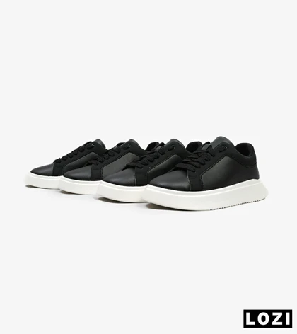 کفش کتانی مردانه مشکی PULL & BEAR