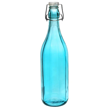 بطری شیشه ای دکوور طرح کنگره کد 7264