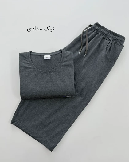 ست تیشرت شلوارک مردانه سعید کد 1823