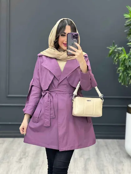 بارانی کوتاه بغل پاگن