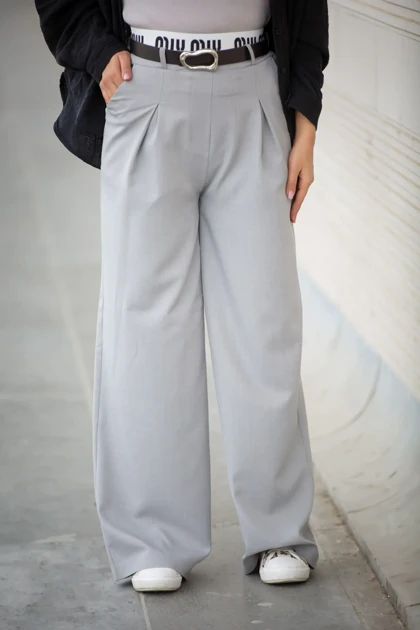 شلوار زنانه بزایاق کمر کش بافت