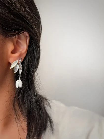 گوشواره های طرح گل جدید