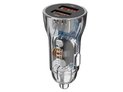 شارژر فندکی فست شارژ ماشین 3.1 آمپر ارلدام CC18