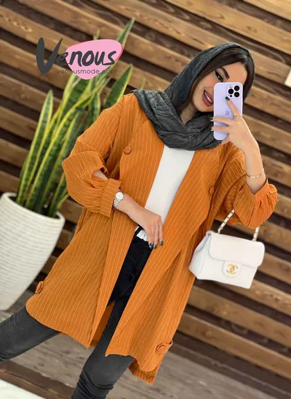 مانتو کتی یقه برگردون