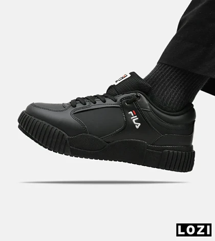 کفش کتانی مردانه مشکی FILA مدل 5377