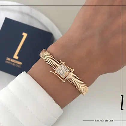 دستبند هرینگبون قفل کوبایی