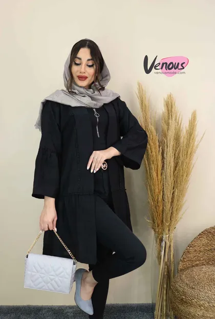 مانتو عروسکی آستین شیپوری