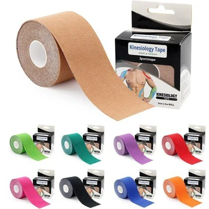 چسب عضله ورزشی Kinesiology در رنگ بندی