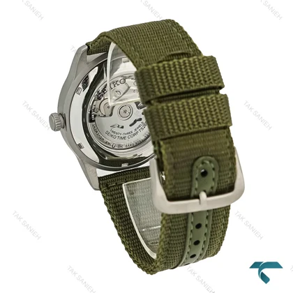 ساعت سیکو 5 اسپورت مردانه سیلور سبز Seiko-7509-G