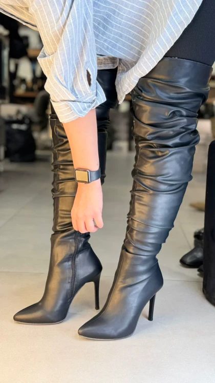 71B - بوت بالا زانو چروک 71B