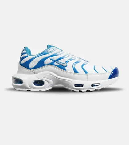 کفش کتانی مردانه و زنانه سفید آبی NIKE AirMax Plus TN Ultra