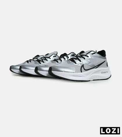 کفش کتانی بزرگ پا طوسی NIKE zoom x smiley