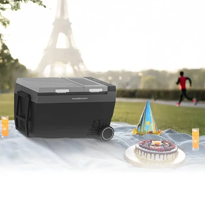 یخچال و یخ ساز پاورولوژی مدل POWEROLOGY FRIDGE AND ICE MAKER P90CARFRZ